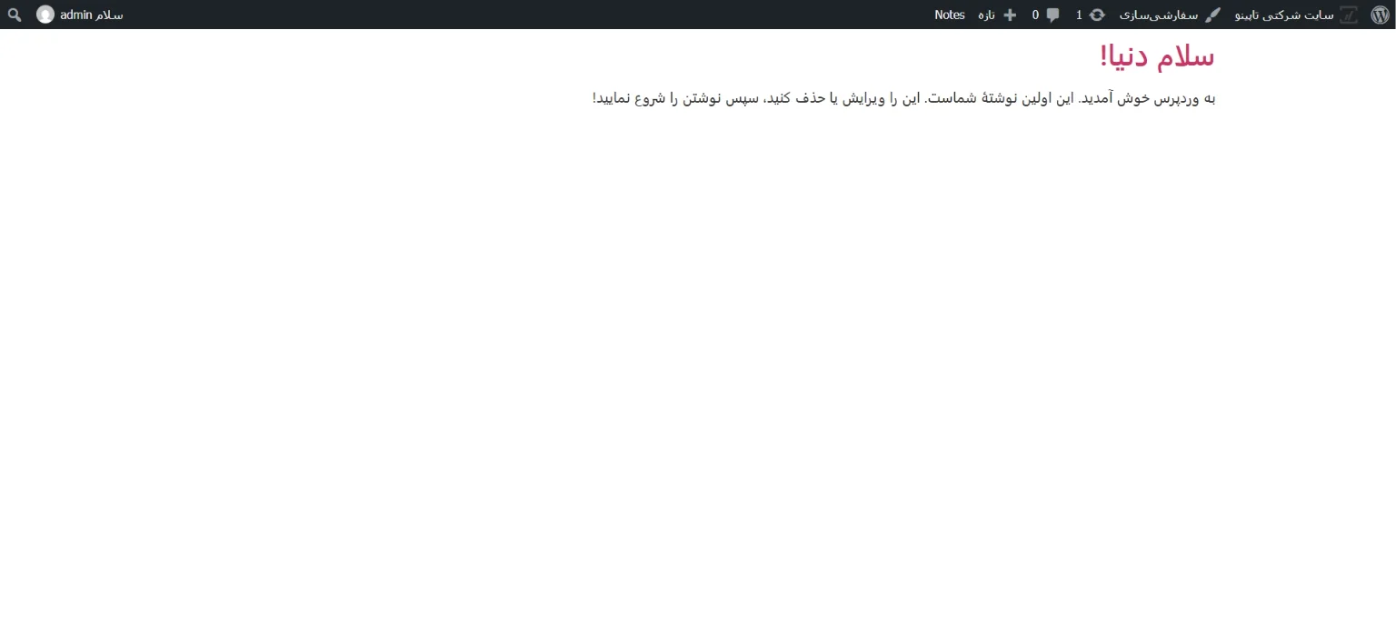 نمونه کار ۲